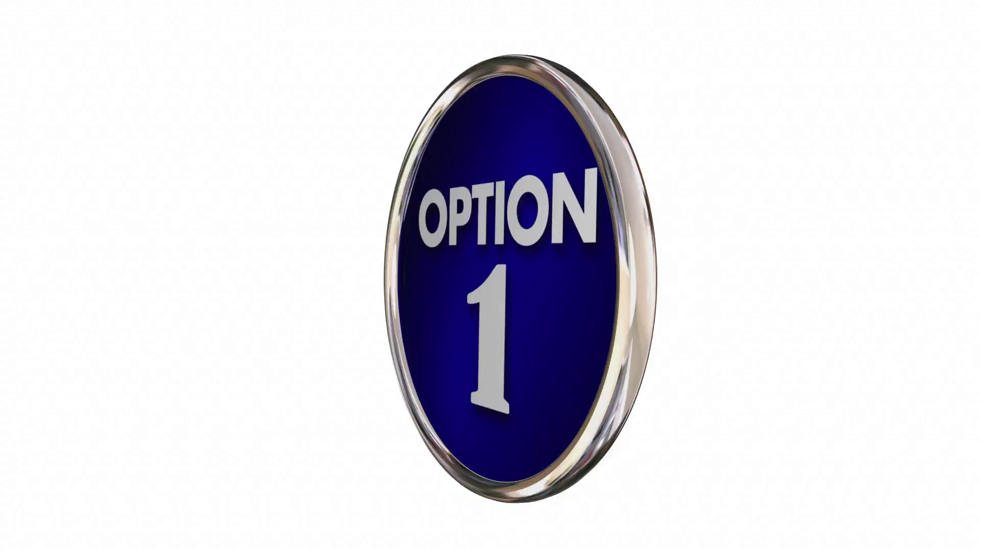 Options 1 2 3 One Two Three Choice Best Decision 3d