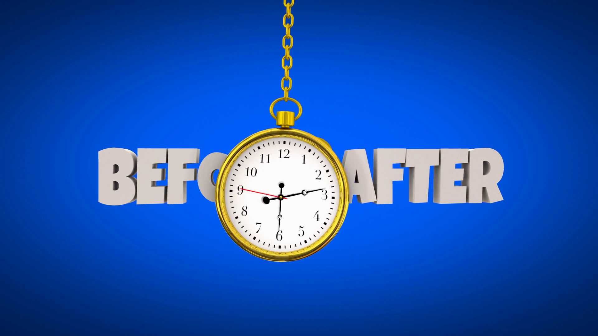 Before Stopwatch Time Passing Results 3 D Stock Motion Graphics SBV