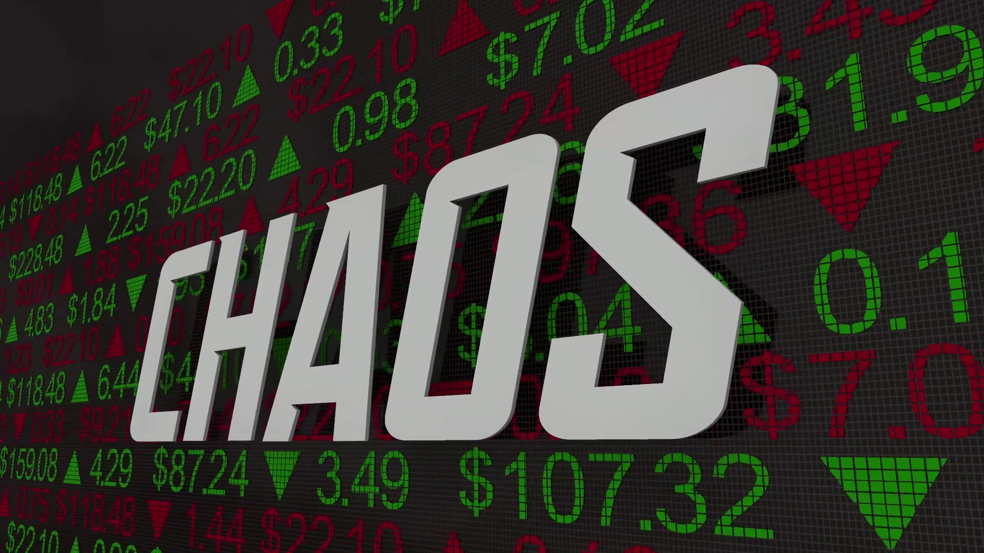 Chaos Financial Disorder Confusion Stock Stock Motion Graphics SBV ...