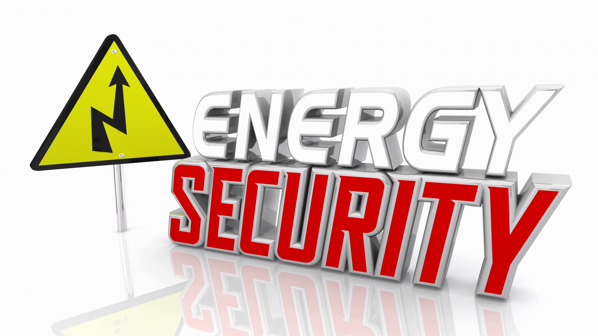 Energy Security Sign Power Secure Safety Stock Motion Graphics SBV