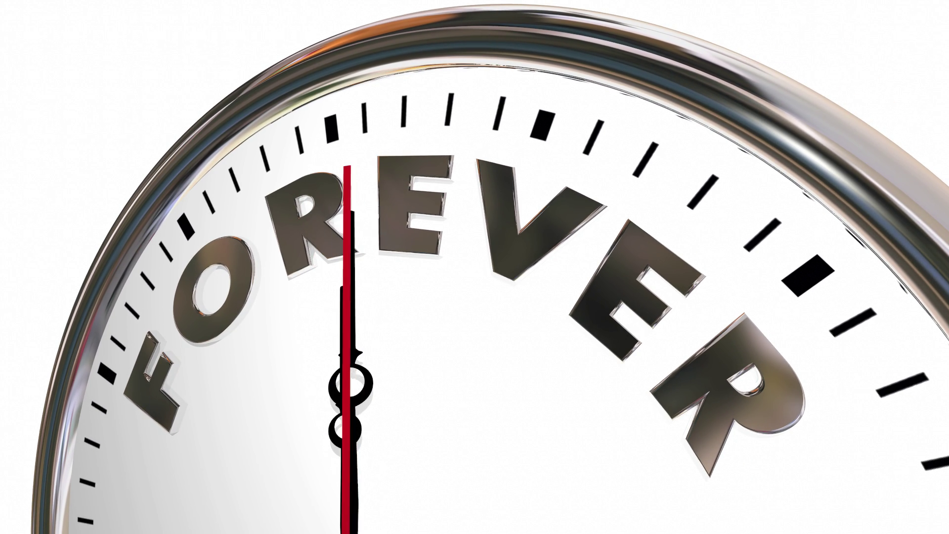 Forever Clock Time Eternity Always Open Eternal 3 D Animation Motion