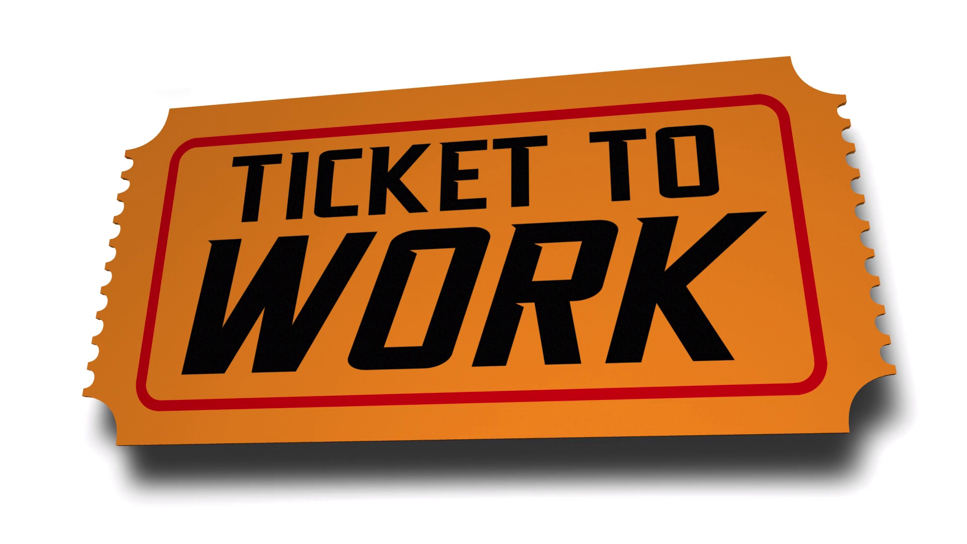 Ticket To Work Help Find Job Program Employment 3 D Animation Motion