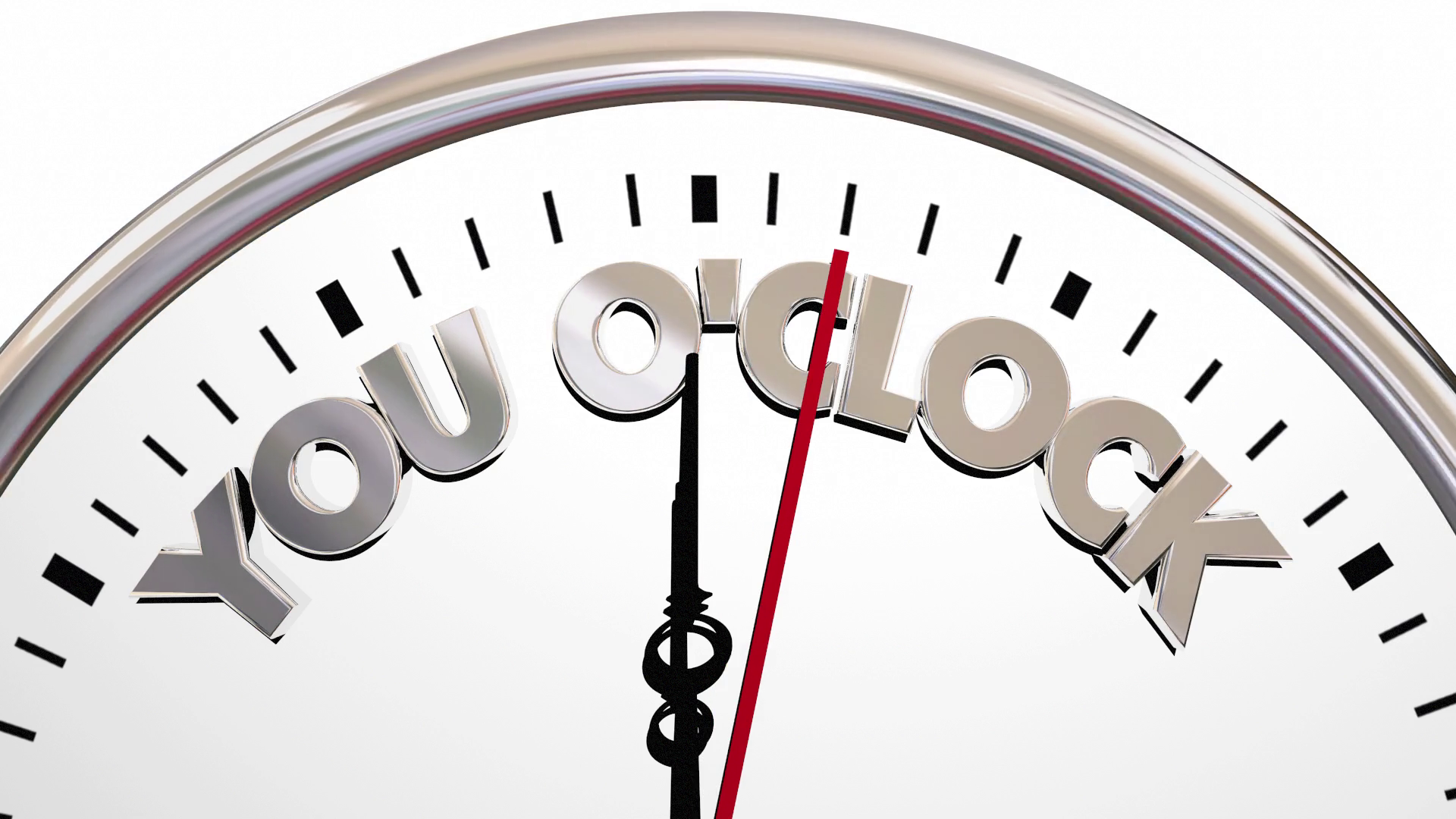 You O Clock Your Time Relax Enjoy Yourself 3 D Animation Motion