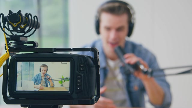 Man Live Stream Stock Footage: Royalty-Free Video Clips - Storyblocks