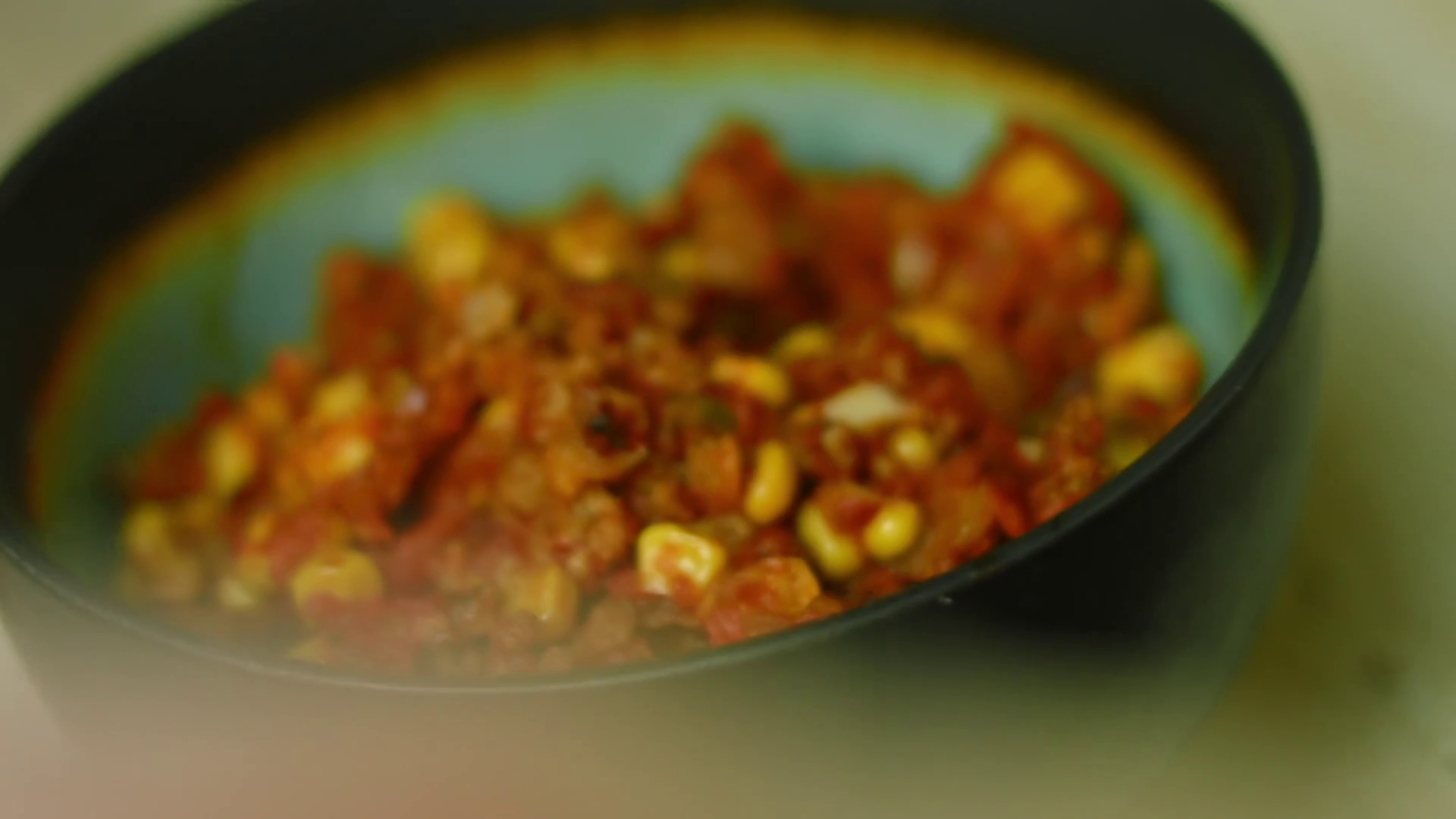 Put Tablespoon Of Olive Oil In Pan Macro Stock Footage SBV347217906