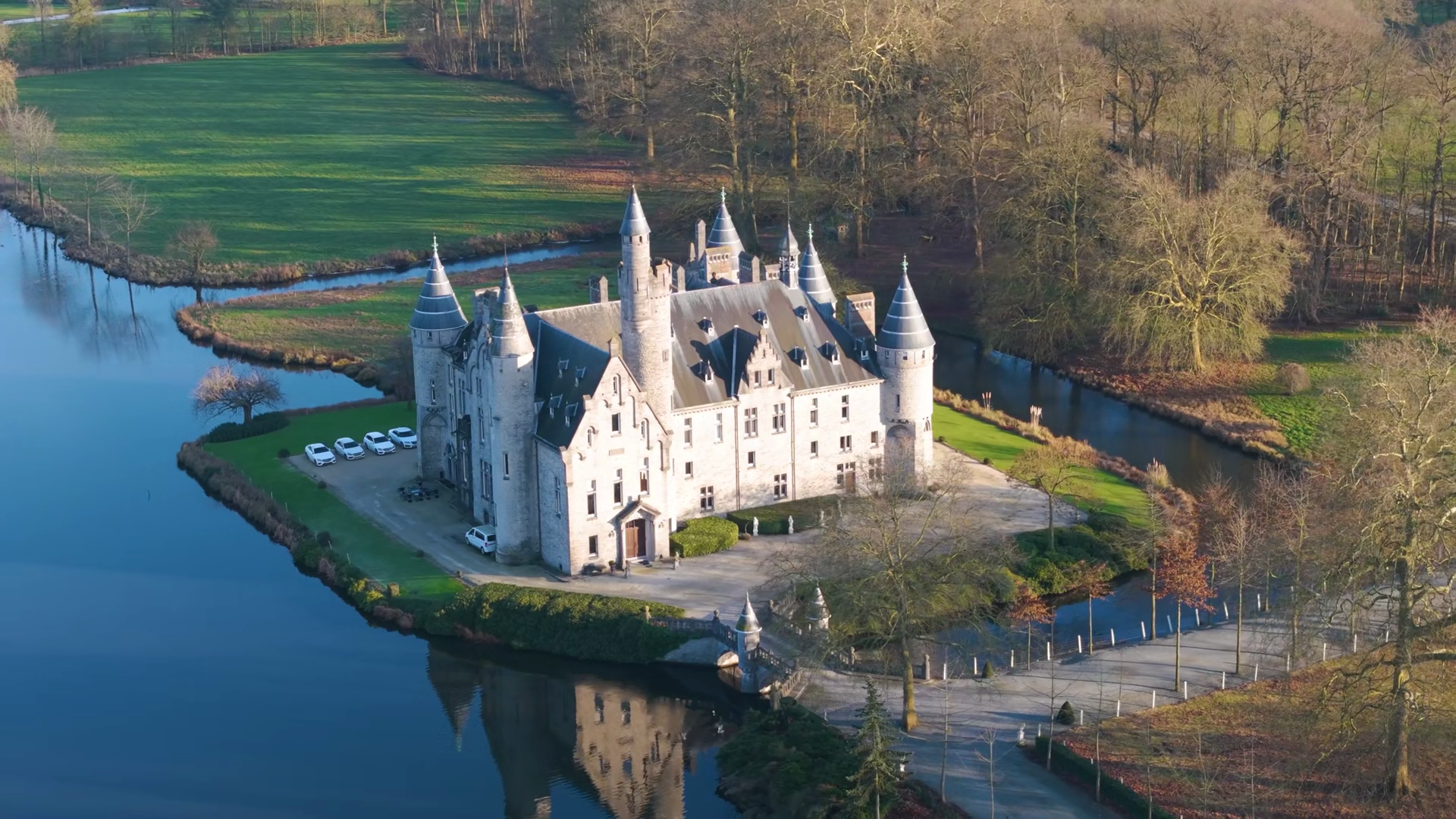Sharp Bornem Castle Marnix De Sainte Stock Footage SBV-353864186 ...