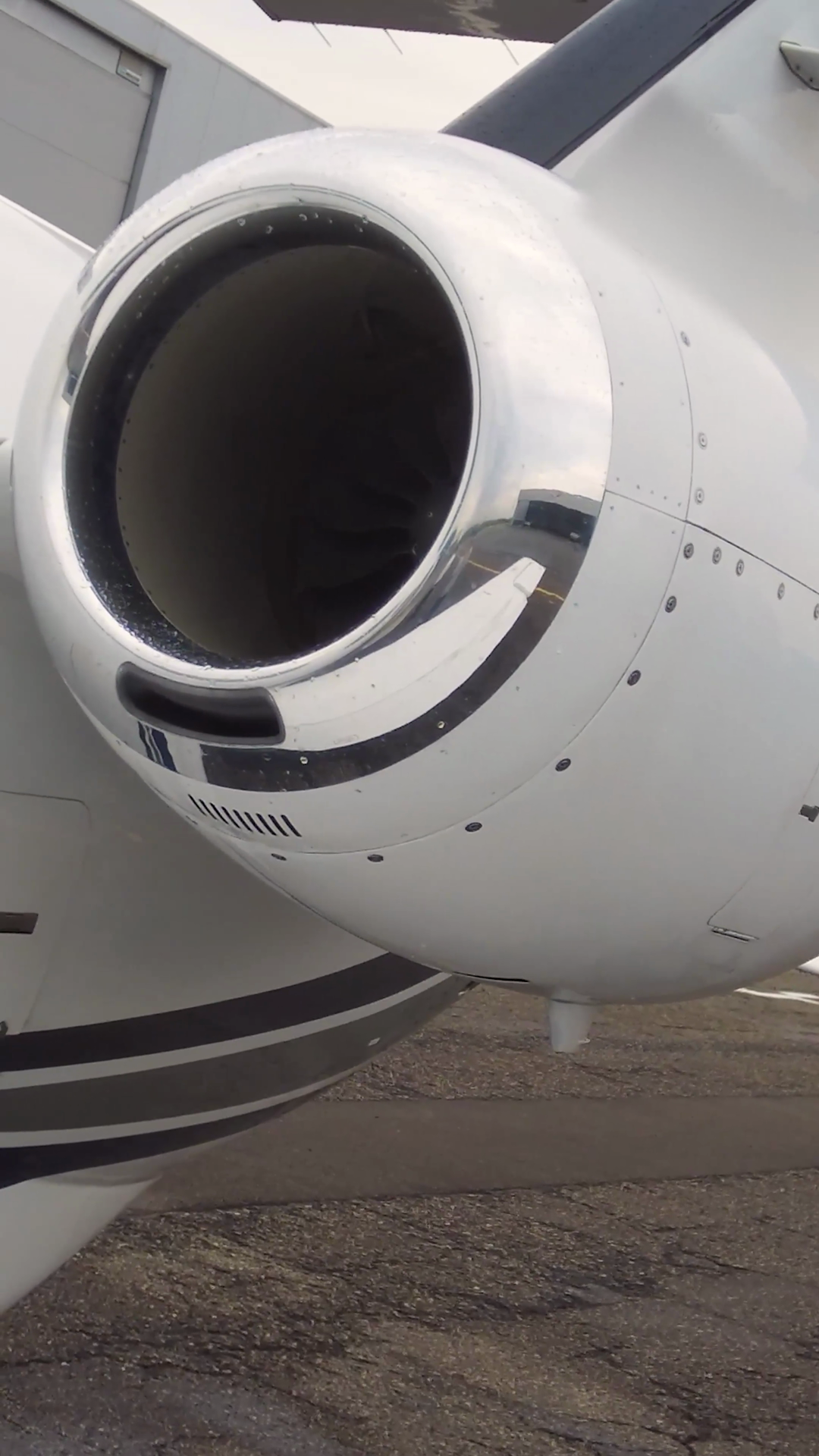 Private Jet Engine Motion Turbine Modern Stock Footage SBV-353202709 ...