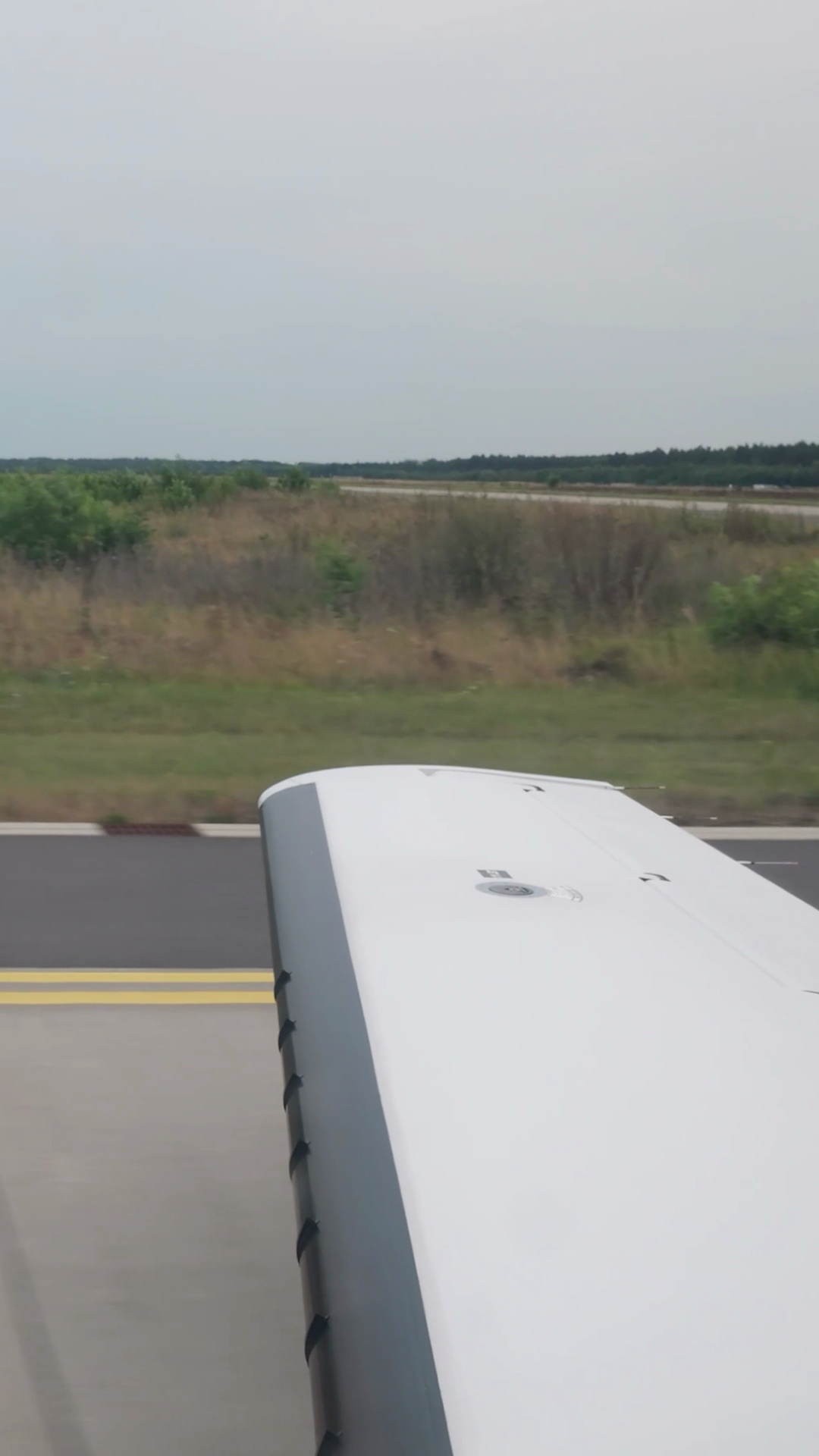 Unique Perspective Jet Wing Seen Through Stock Footage SBV-353202904 ...