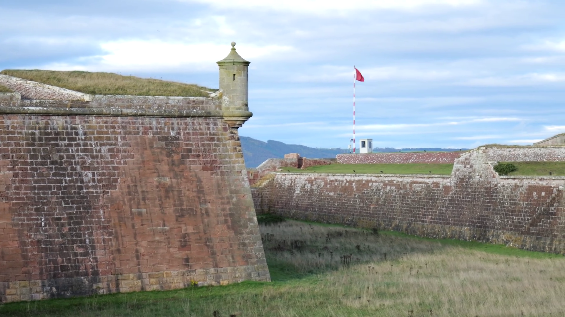 Structure Vintage Fortifications Historical Stock Footage SBV-352481209 ...
