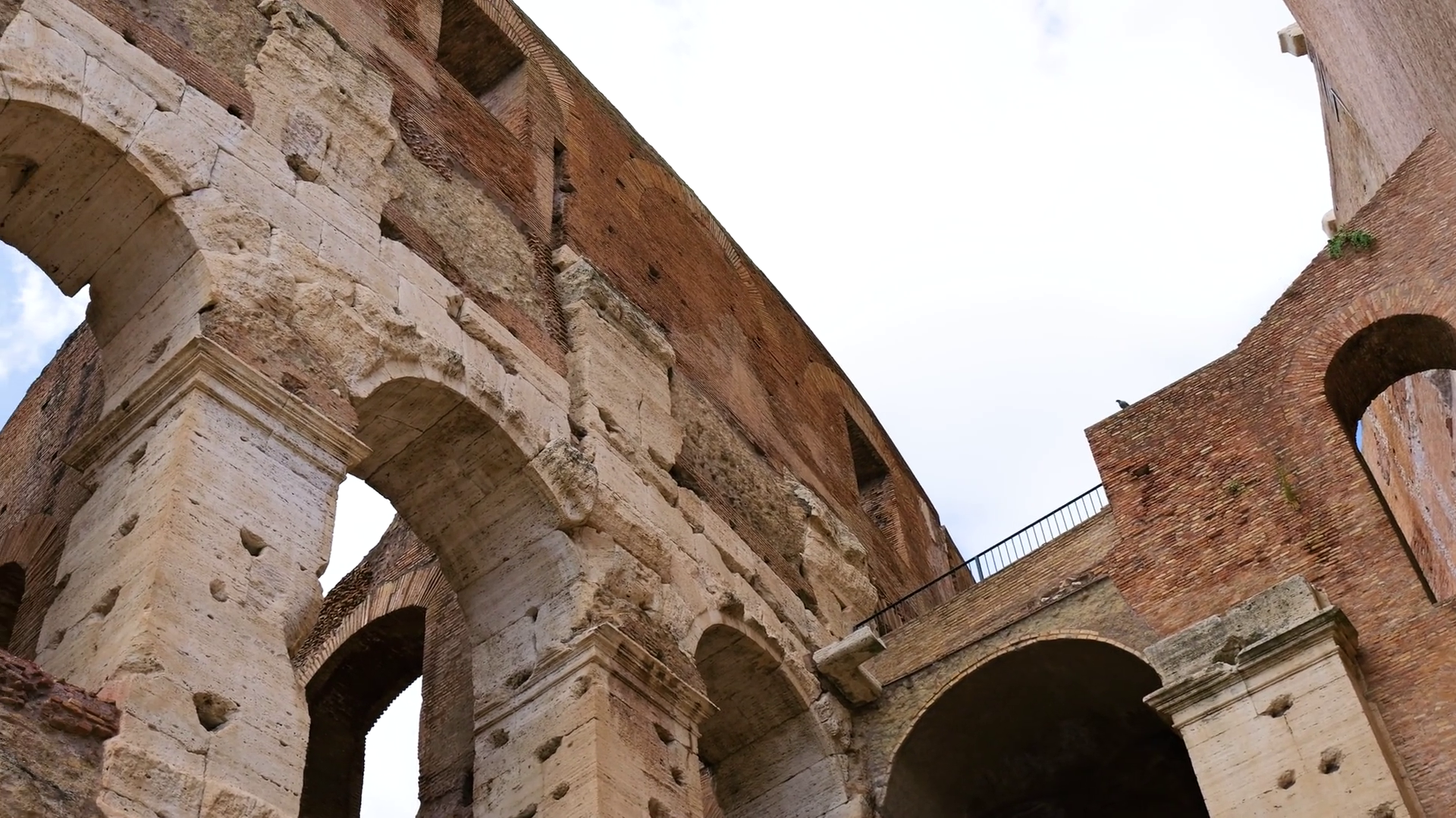 Colosseum Rome Ruins Old Gates Arches Multi Stock Footage SBV-353356532 ...