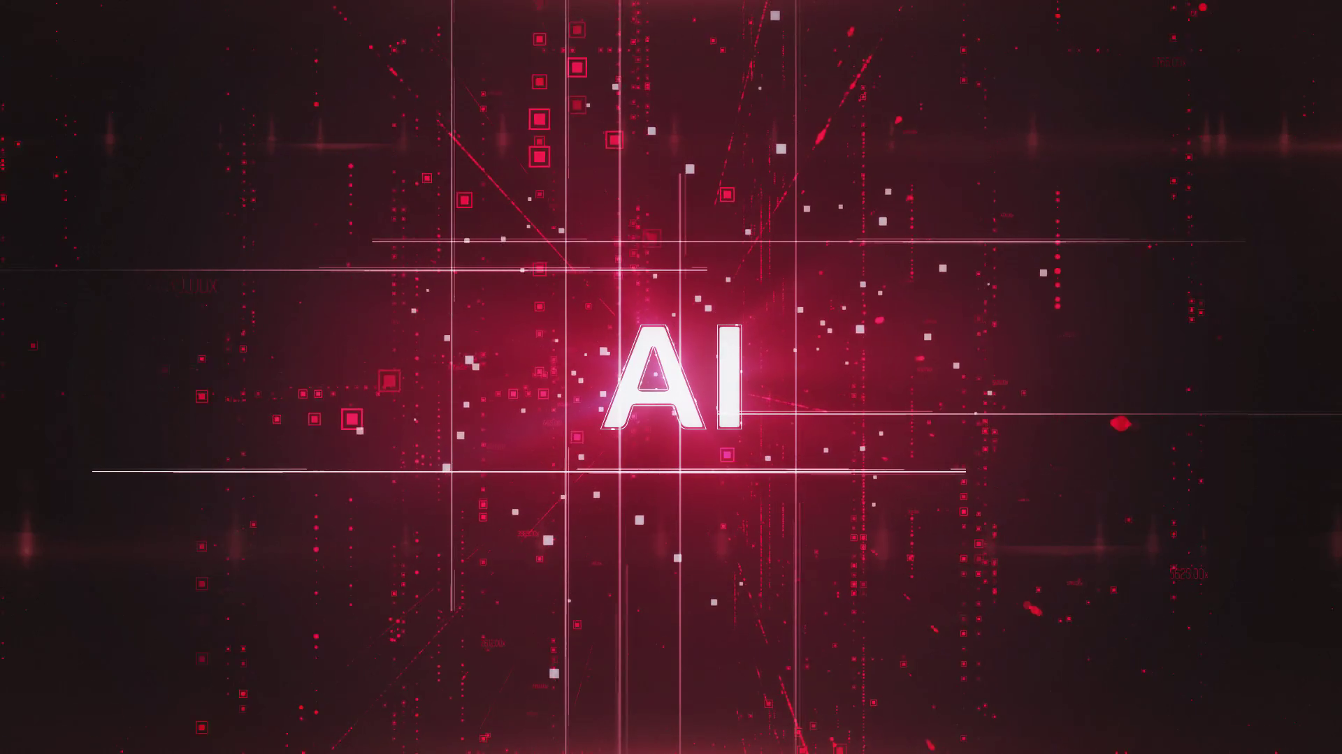 Ai Text Background Tech Background Stock Motion Graphics SBV-348826607