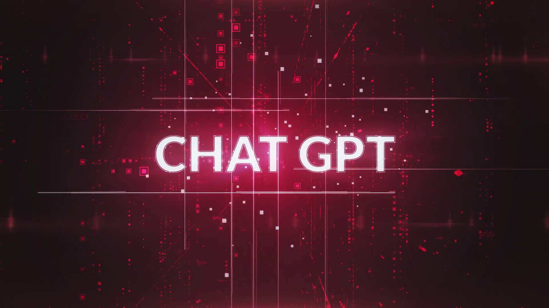 Chat Gpt Text Background Tech Background Stock Motion Graphics SBV