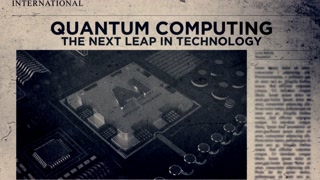 Quantum Computing The Next Leap In Technology Title On Newspaper Headline