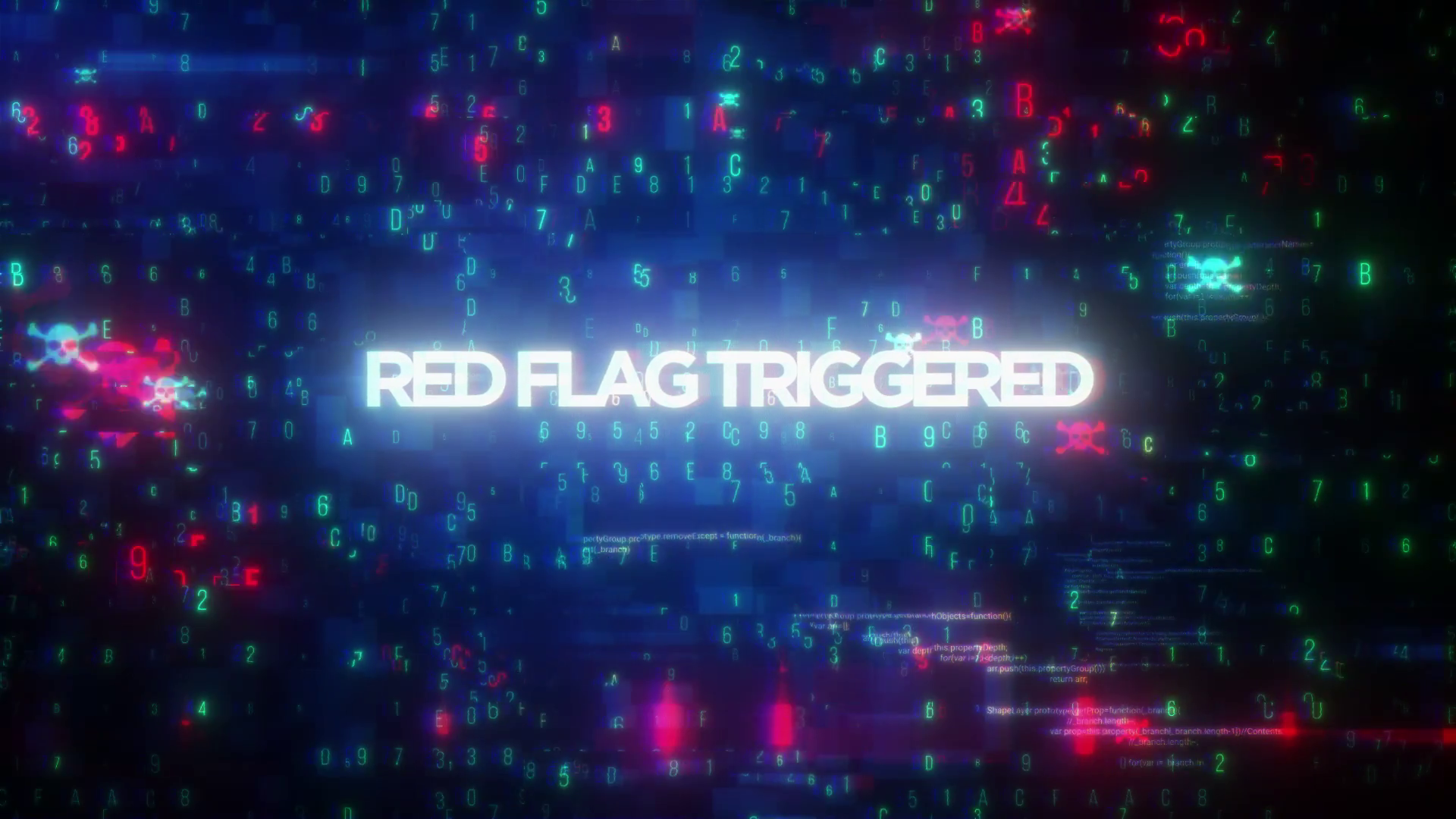 Red Flag Triggered Concepts Newest Trends Stock Motion Graphics SBV ...