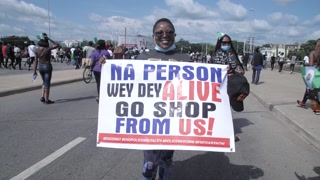 END SARS AND POLICE BRUTALITY IN LEKKI LAGOS NIGERIA