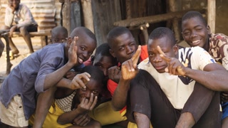 19 jan. 2024,Gwalada,Nigeria: Malnourished child due to extreme poverty, hunger, drought and climate change in Nigeria Africa . Rural Black African children Poor living conditions.poverty in Africa