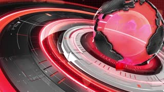Digital World Map News Intro Background 72