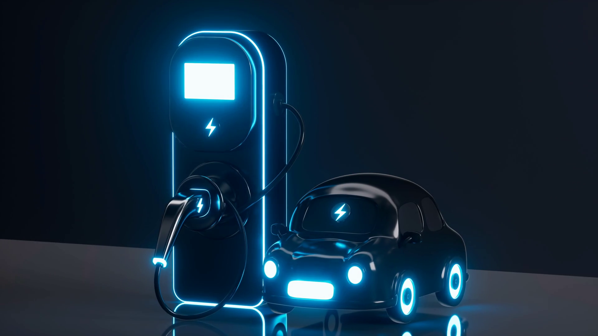 Automobile Charging Pile Is Charging Car Stock Motion Graphics SBV347771570 Storyblocks