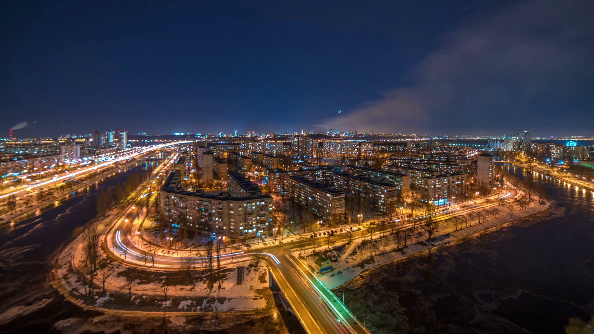 The Beautiful City On The Sunrise Background Night To Day View Time Lapse Stock Video Footage Storyblocks