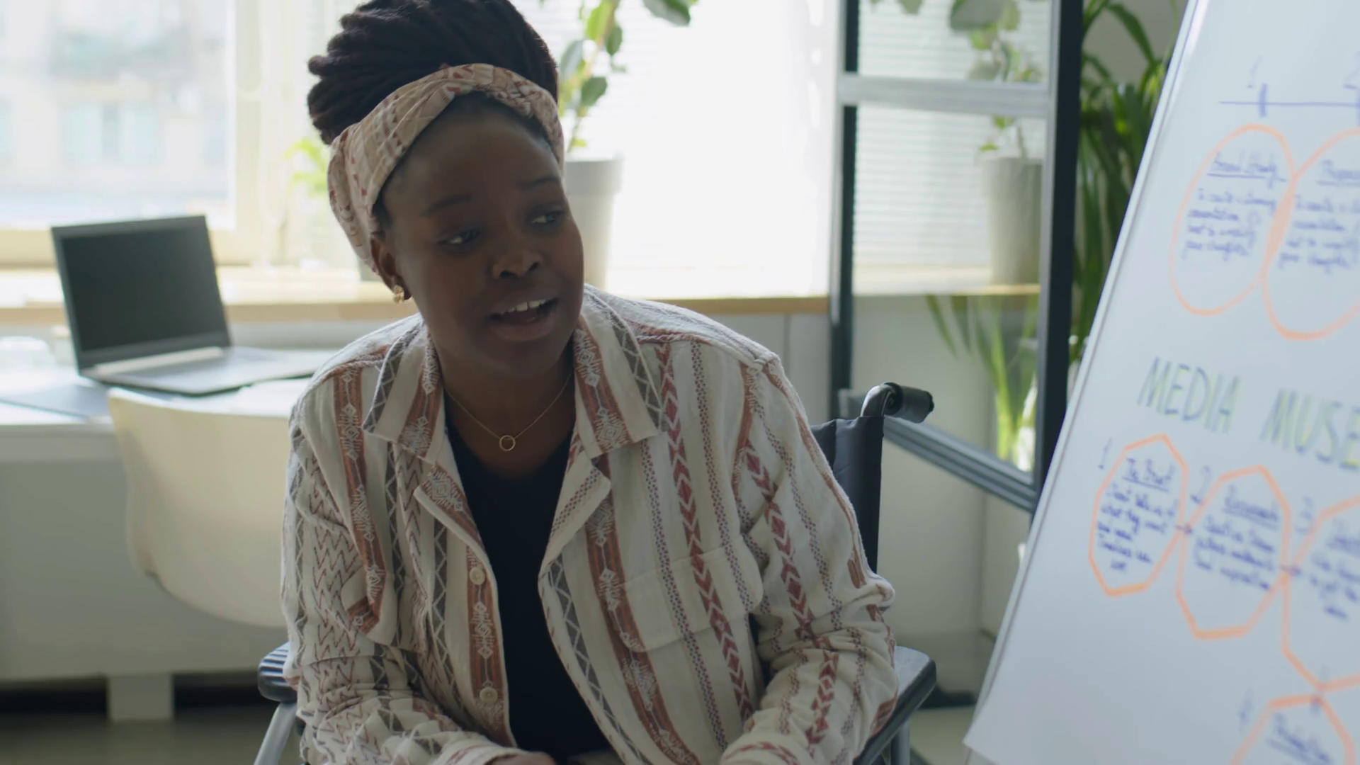 African American Woman With Disability Stock Footage SBV-347325688 ...