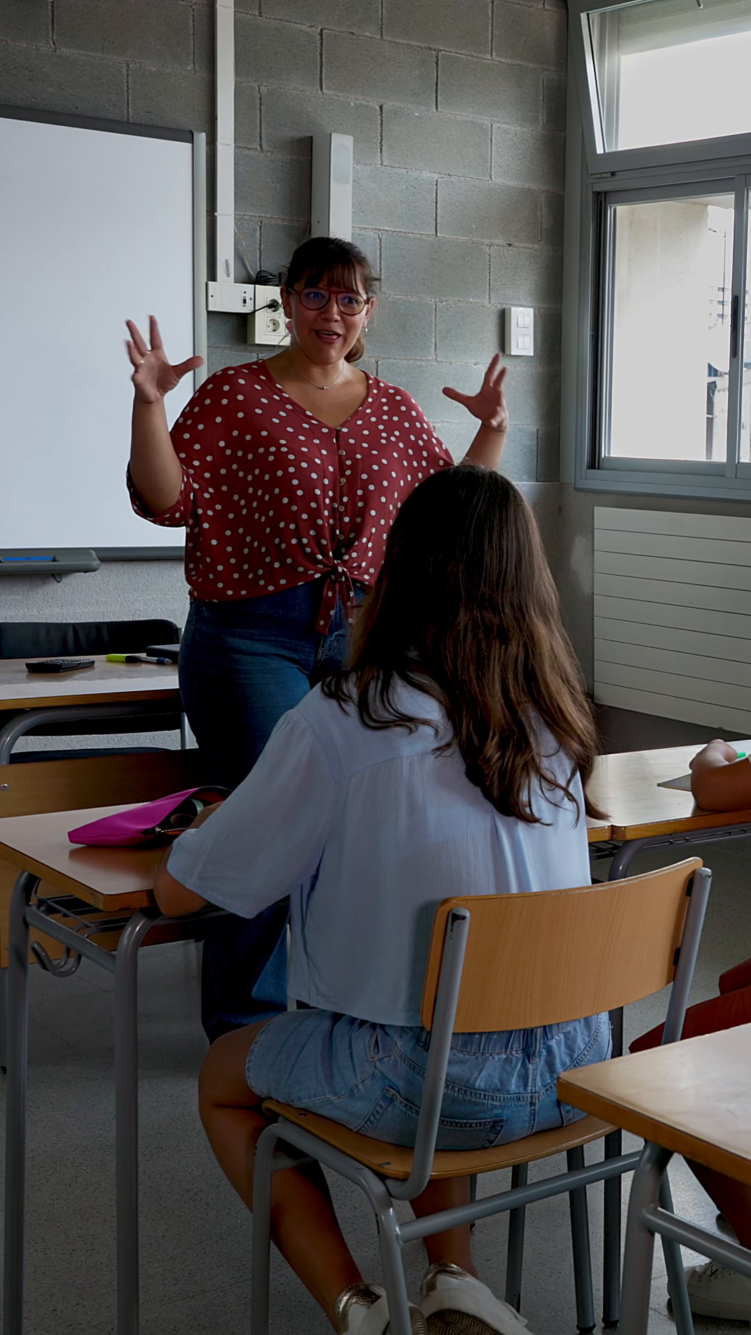 Enthusiastic Teacher Giving Lesson To High Stock Footage SBV-353099944 ...