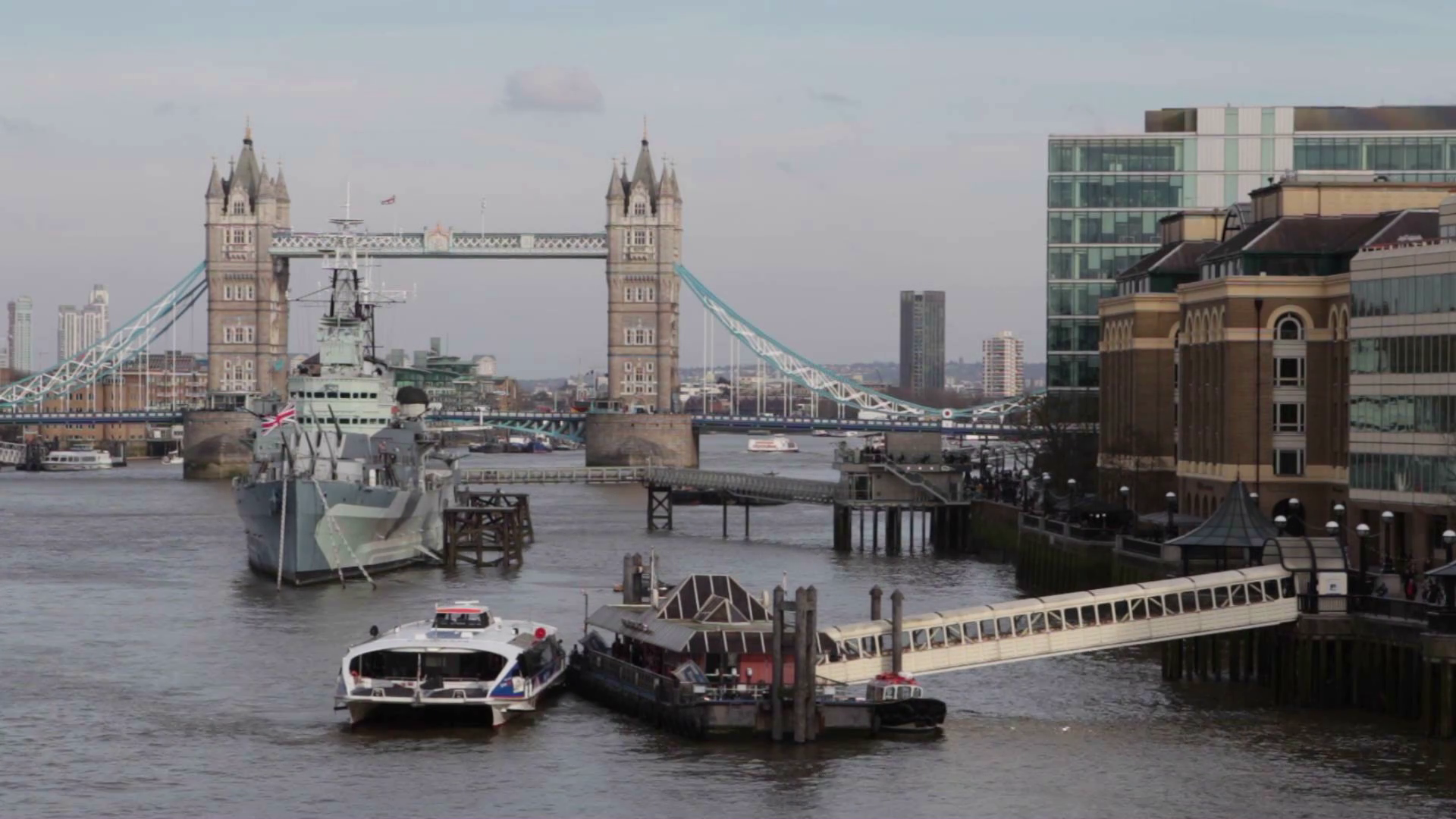 LONDON, UK APRIL 01, 2016 Ferry