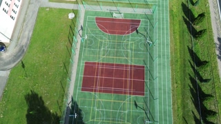 Recreational sports field with diverse lines