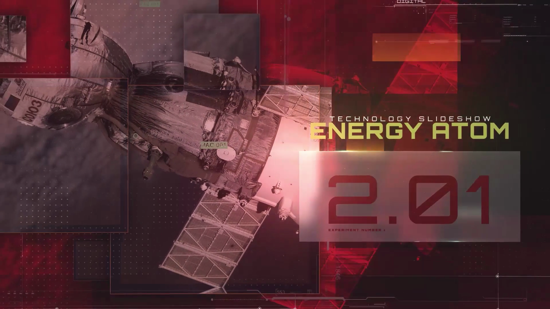 AE Template: Energy Atom Techno Slideshow SBV-353967213 - Storyblocks