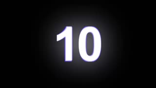 10 Seconds Countdown Background
