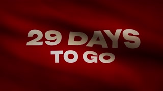 29 Days To Go Coming Soon Announcement
