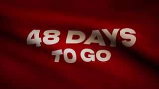 48 Days To Go Coming Soon Announcement