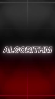 Algorithm Text 80s Style Retro Aesthetic Background Vertical