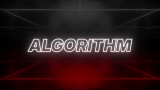 Algorithm Text 80s Style Retro Aesthetic Background
