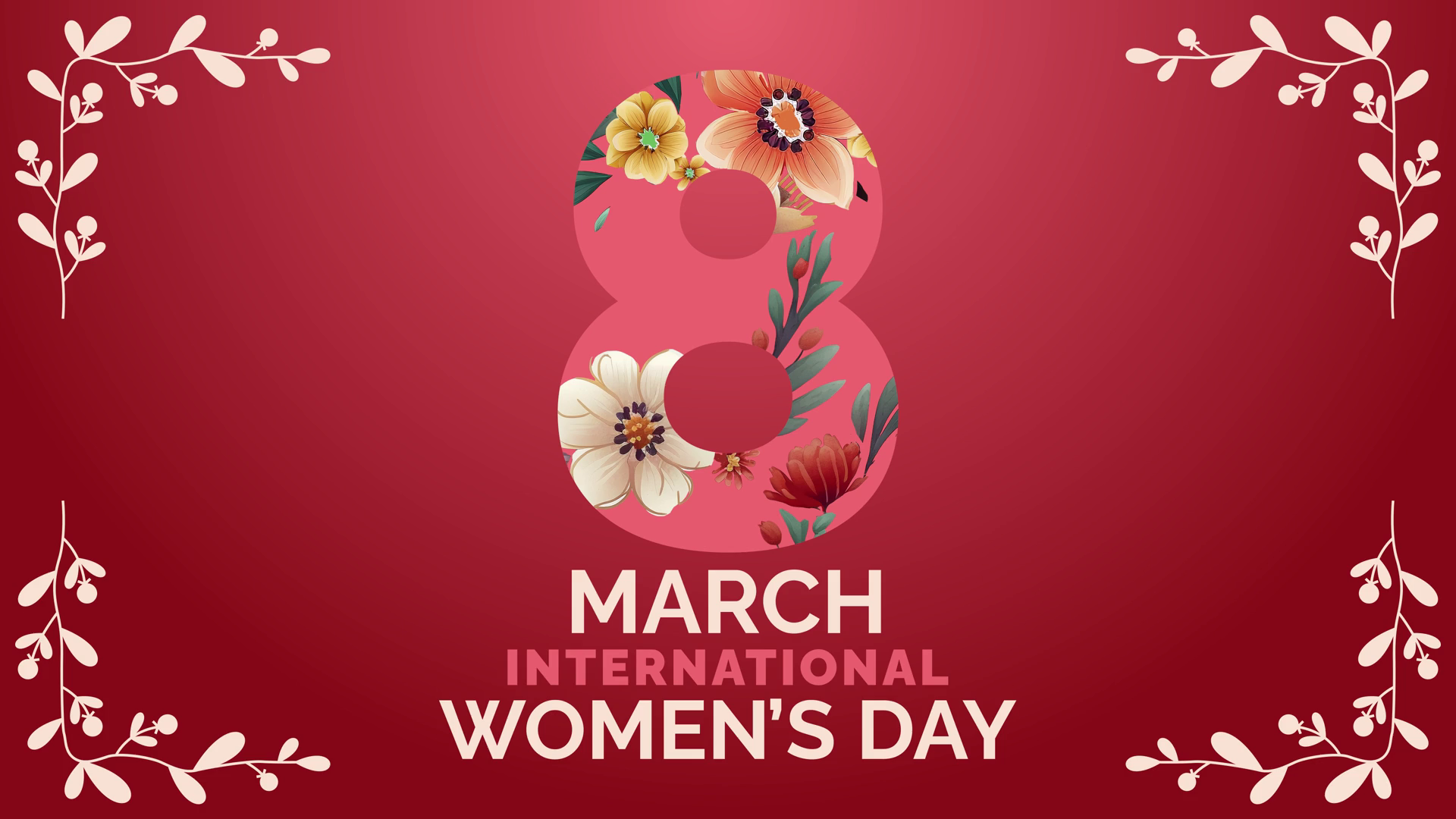 March 8 International Women’s Day Stock Motion Graphics SBV-348777341