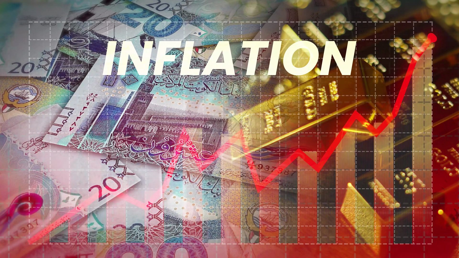 Kuwait Inflation Concept Rising Prices Stock Footage SBV-354001161 ...