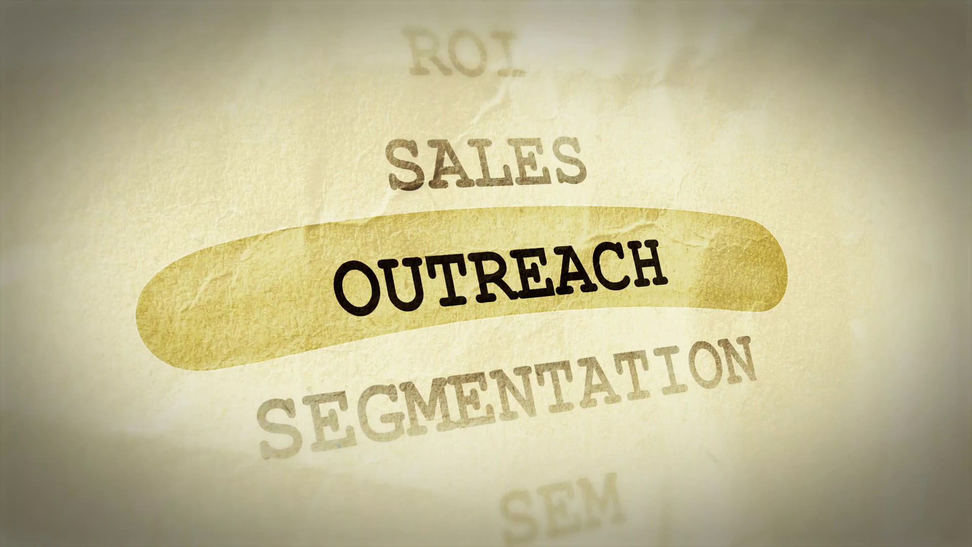 Outreach Text Highlight Animation Stock Footage SBV-353281745 - Storyblocks