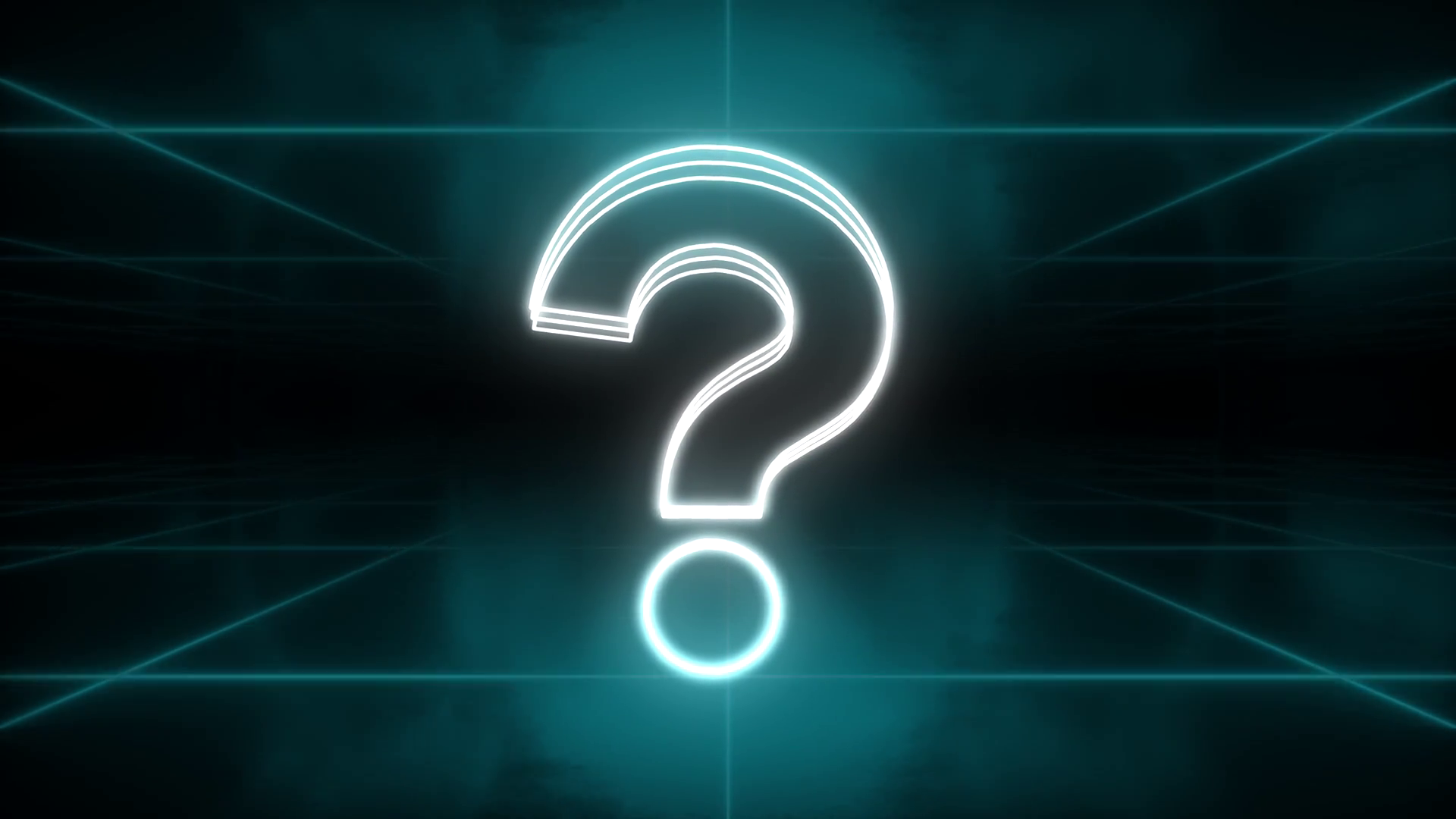 Question Mark Neon Animation Background Stock Footage SBV-352117191 ...