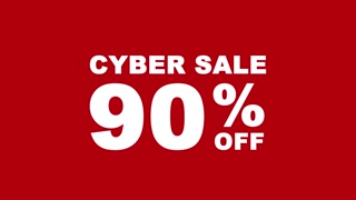 Special Offer Cyber Monday Sale Up To 90 Percent Off