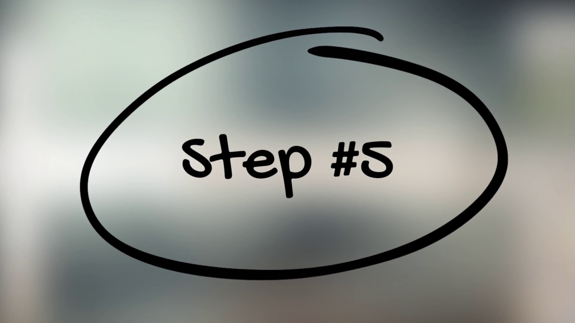 Step 5 Handwriting With Black Marker On Stock Footage SBV-353014221 ...