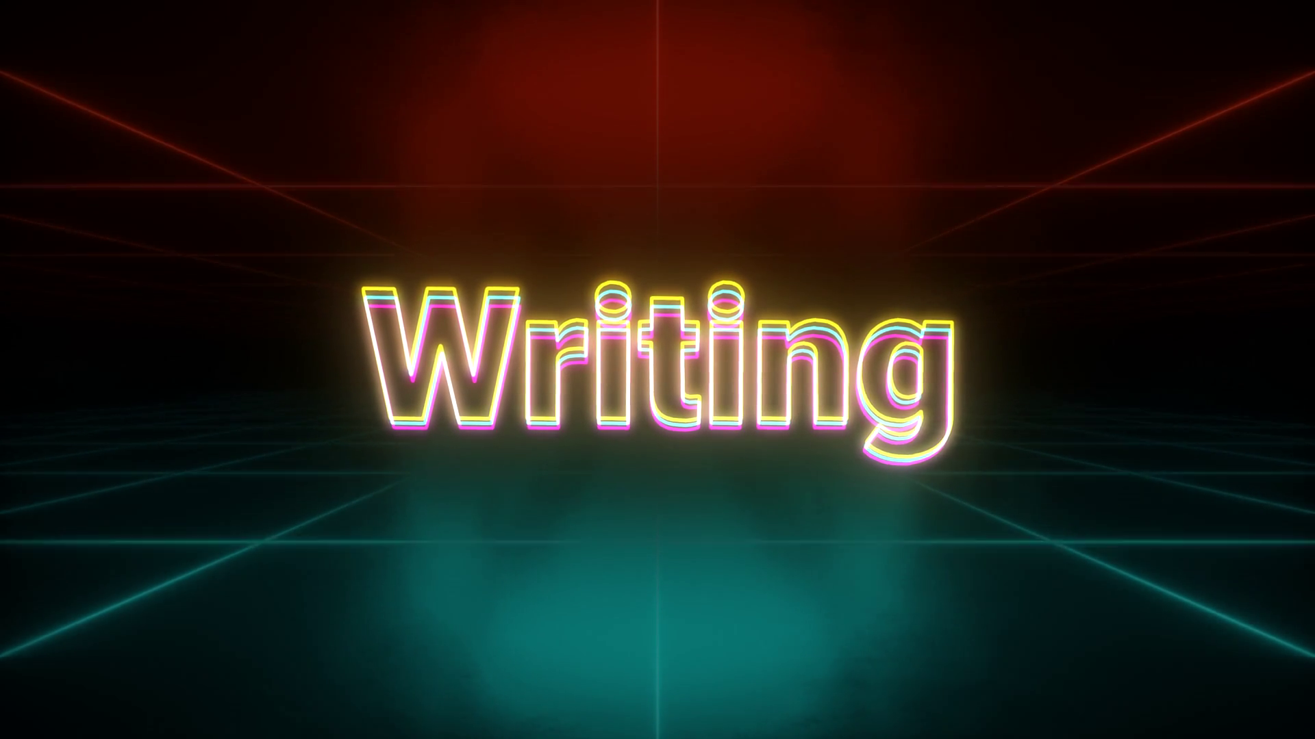 Writing Animation Retro Background Stock Motion Graphics SBV-347604137