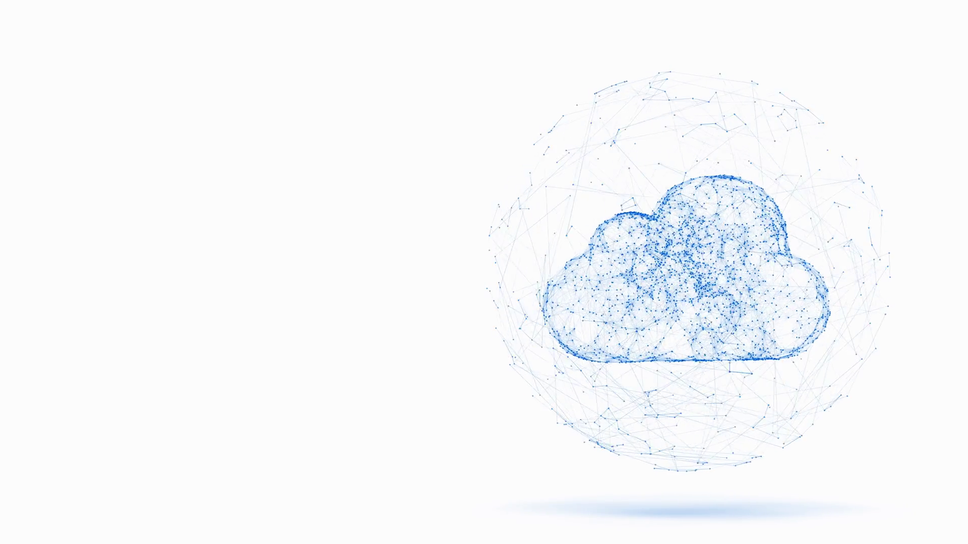 Cloud Computing Tech Animation Of Cloud Stock Motion Graphics SBV ...