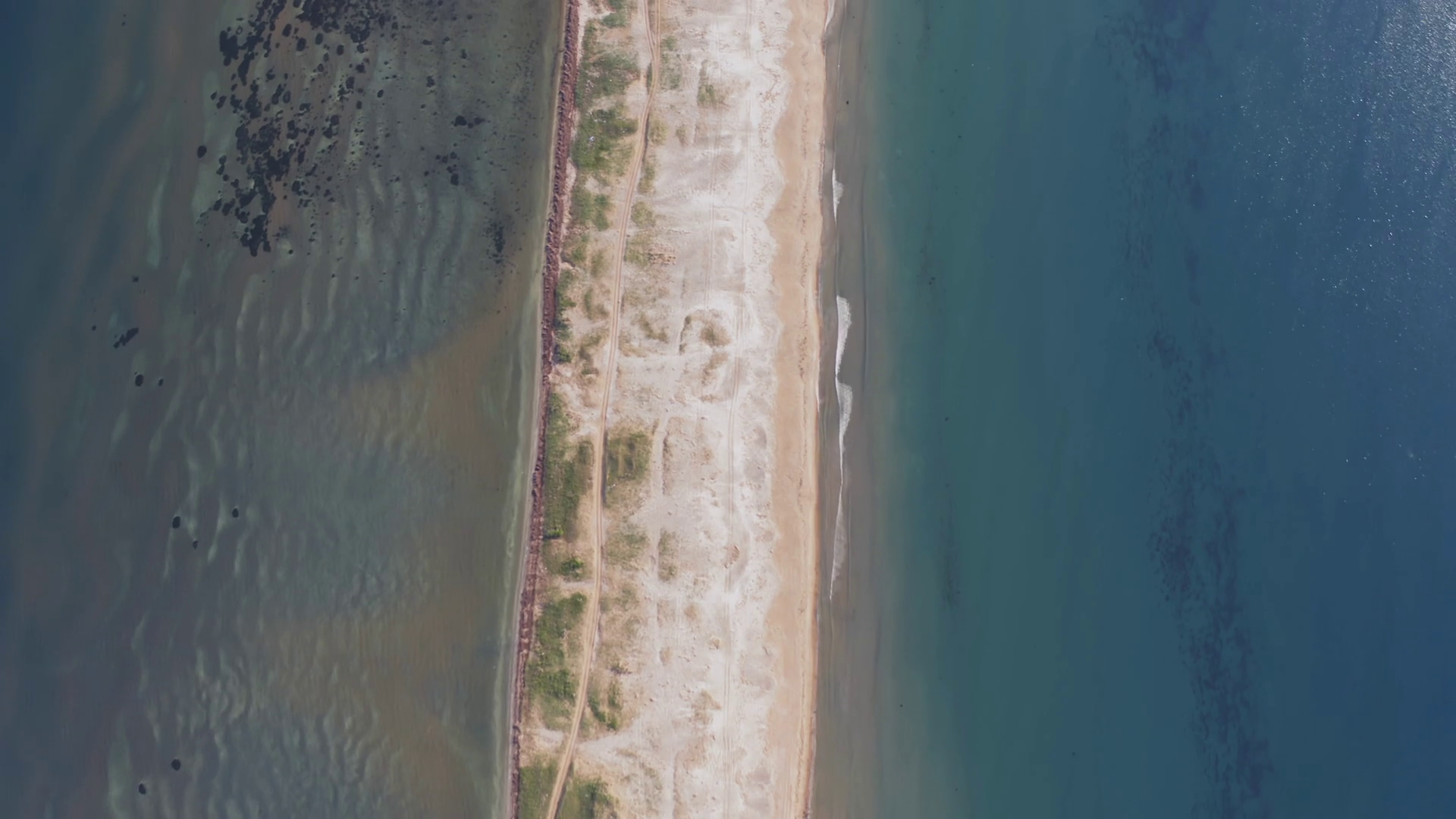 View From Drone Vertically Down At Dawn To Stock Footage SBV-347698201 ...