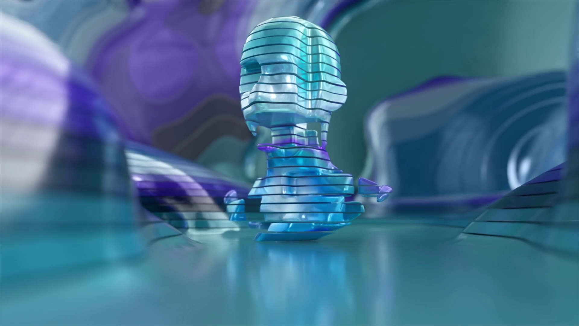 Visualization Of Artificial Intelligence Stock Motion Graphics SBV