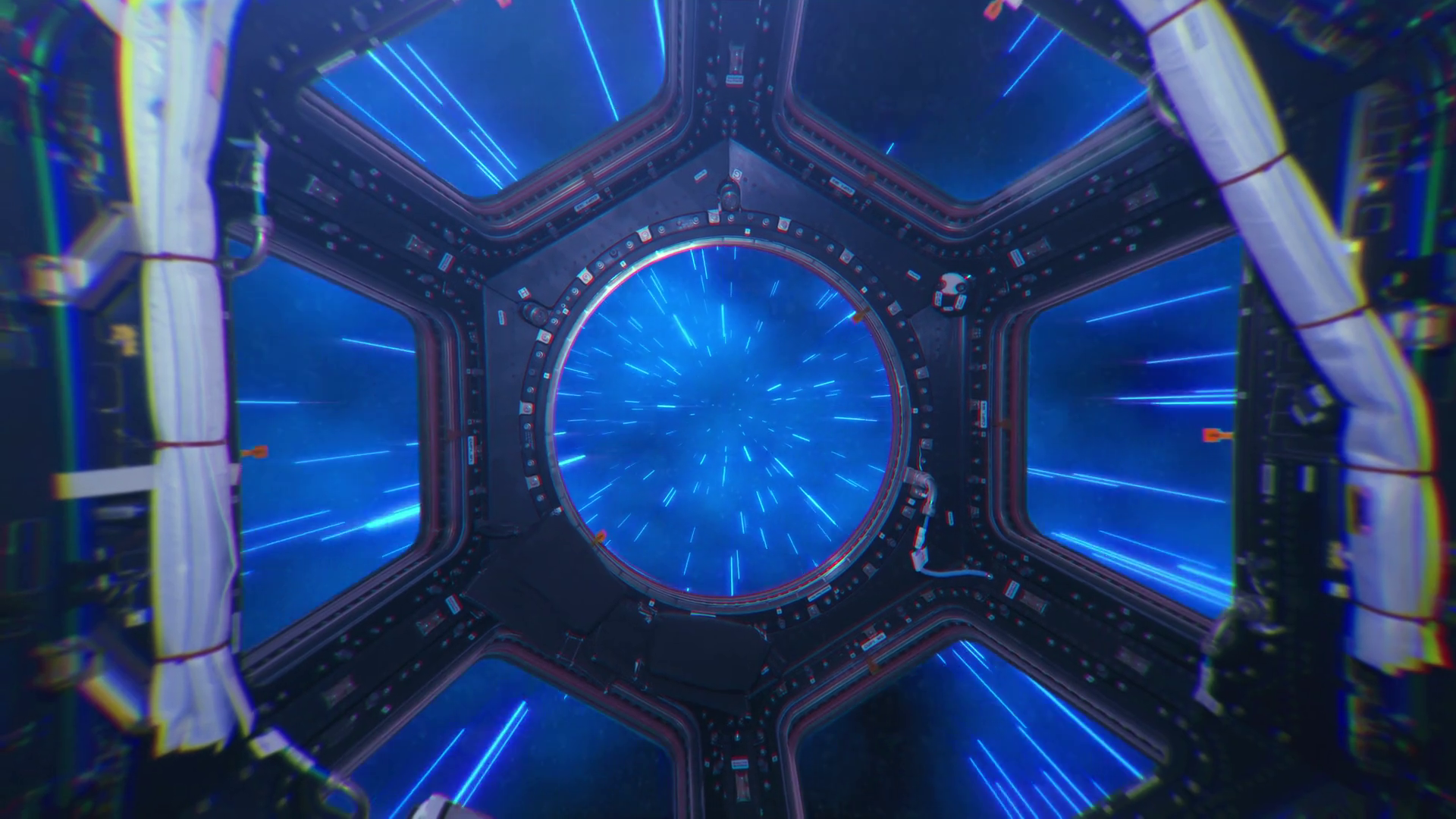 Abstract Hyper Jump In Outer Space On Stock Motion Graphics SBV ...