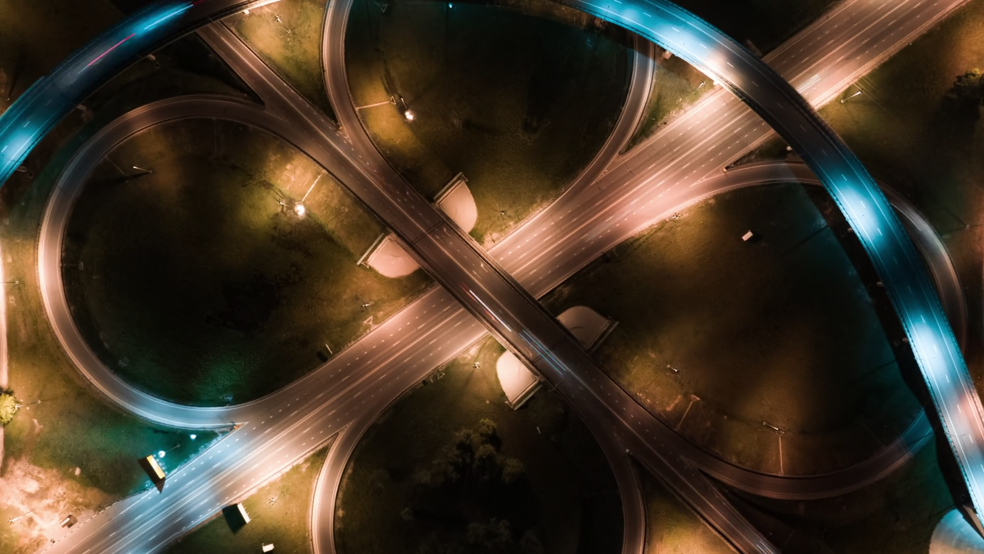 Hyperlapse Of Night City Traffic Stock Footage SBV-348382774 - Storyblocks