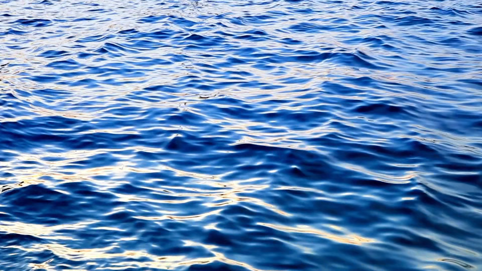Background shot of aqua sea water surface, Rough sea close up ocean texture  wave top view — Stock Photo © Leonidivanov #281252284, image size:1920x1080