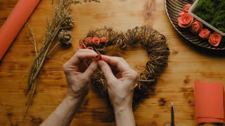 Valentines day decoration, DIY home decor crafts.