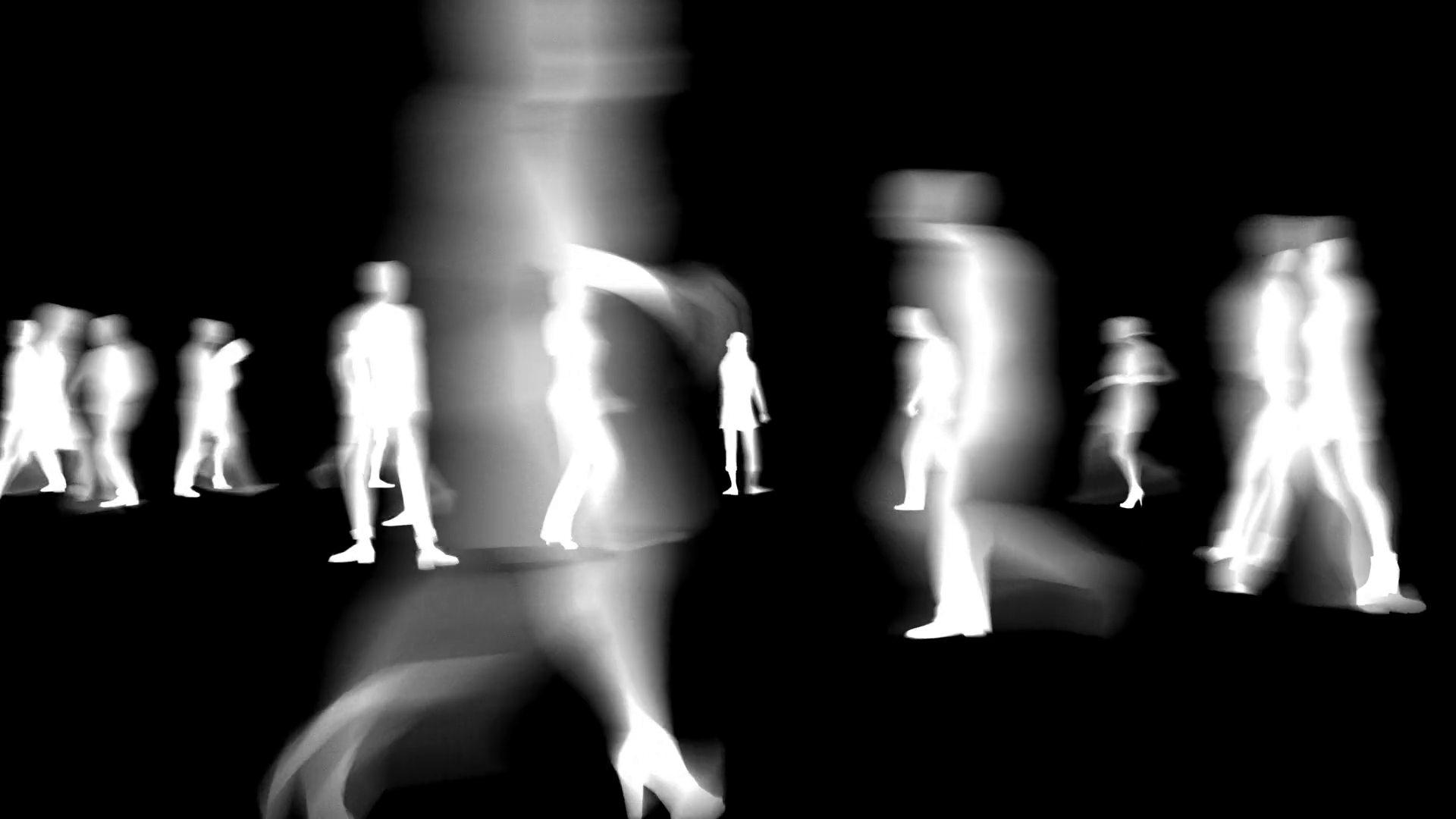 People in motion blur Motion Background - Storyblocks