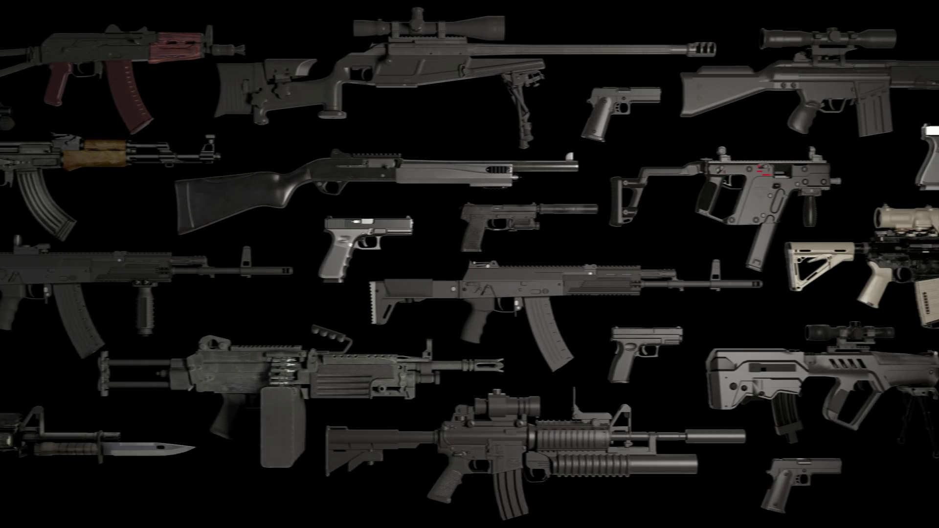 Moving Gun Wallpaper
