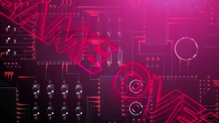 Pink game over game screen